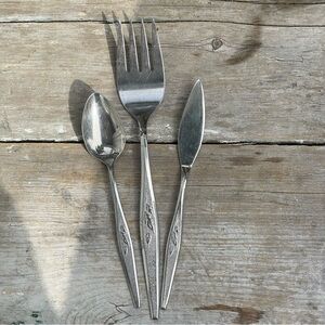 Oneida Community WOODMERE stainless flatware set